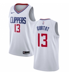 Youth Nike Los Angeles Clippers #13 Marcin Gortat Swingman White NBA Jersey - Association Edition