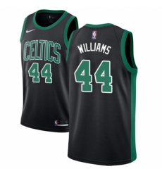 Women's Nike Boston Celtics #44 Robert Williams Swingman Black NBA Jersey - Statement Edition