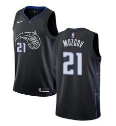 Youth Nike Orlando Magic #21 Timofey Mozgov Swingman Black NBA Jersey - City Edition