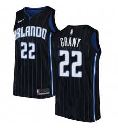Men's Nike Orlando Magic #22 Jerian Grant Swingman Black NBA Jersey Statement Edition