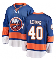 Youth New York Islanders #40 Robin Lehner Fanatics Branded Royal Blue Home Breakaway NHL Jersey