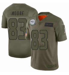 Youth Seattle Seahawks #83 David Moore Limited Camo 2019 Salute to Service Football Jersey