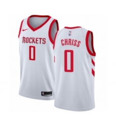 Youth Nike Houston Rockets #0 Marquese Chriss Swingman White NBA Jersey - Association Edition