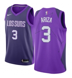 Women's Nike Phoenix Suns #3 Trevor Ariza Swingman Purple NBA Jersey - City Edition