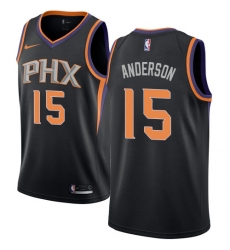 Women's Nike Phoenix Suns #15 Ryan Anderson Swingman Black NBA Jersey Statement Edition