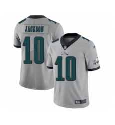 Youth Philadelphia Eagles #10 DeSean Jackson Limited Silver Inverted Legend Football Jersey