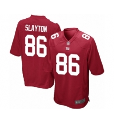 Men's New York Giants #86 Darius Slayton Game Red Alternate Football Jersey