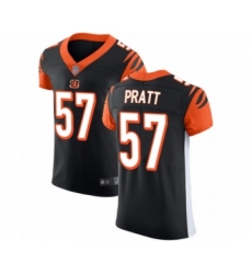 Men's Cincinnati Bengals #57 Germaine Pratt Black Team Color Vapor Untouchable Elite Player Football Jersey