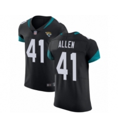 Men's Jacksonville Jaguars #41 Josh Allen Black Team Color Vapor Untouchable Elite Player Football Jersey