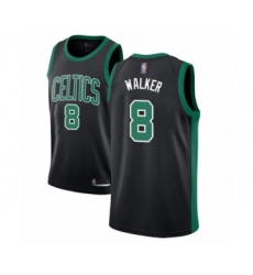 Women's Boston Celtics #8 Kemba Walker Swingman Black Basketball Jersey - Statement Edition