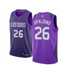 Women's Phoenix Suns #26 Ray Spalding Swingman Purple Basketball Jersey - City Edition