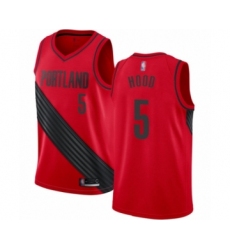 Youth Portland Trail Blazers #17 Skal Labissiere Swingman Black Basketball Jersey - Icon Edition