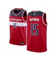 Women's Washington Wizards #15 Moritz Wagner Swingman Red Basketball Jersey - Icon Edition