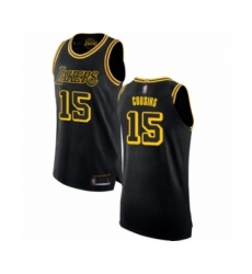 Women's Los Angeles Lakers #15 DeMarcus Cousins Swingman Black Basketball Jersey - City Edition