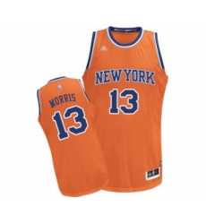 Youth New York Knicks #13 Marcus Morris Swingman Orange Alternate Basketball Jersey