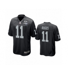 Men's Oakland Raiders #11 Henry Ruggs Black 2020 Inaugural Season Game Jersey