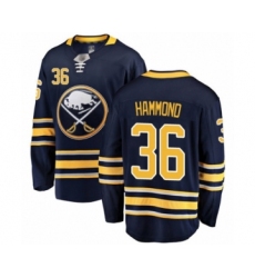 Youth Buffalo Sabres #36 Andrew Hammond Fanatics Branded Navy Blue Home Breakaway Hockey Jersey