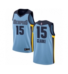 Youth Memphis Grizzlies #15 Brandon Clarke Swingman Light Blue Basketball Jersey Statement Edition