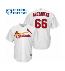 Youth St. Louis Cardinals #66 Randy Arozarena Authentic White Home Cool Base Baseball Player Jersey