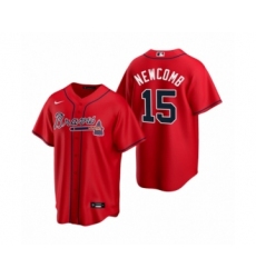 Women Atlanta Braves #19 Shane Greene Nike Navy 2020 Replica Alternate Jersey