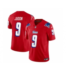Men's Nike New England Patriots #9 Matthew Judon Red 2023 F.U.S.E. Vapor Limited Football Stitched Jersey