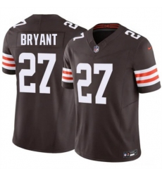 Men's Cleveland Browns #27 Myles Bryant Brown 2026 F.U.S.E. Vapor Limited Football Stitched Jersey