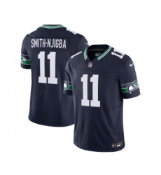 Men's Nike Seattle Seahawks #11 Jaxon Smith-Njigba 2023 F.U.S.E. Navy Limited Football Stitched Jersey