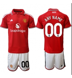 Mens’ Manchester United 2026 Soccer Jerseys Red CUSTOM