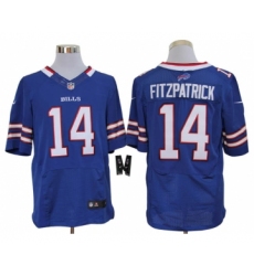 Men's Nike Buffalo Bills #14 Ryan Fitzpatrick Blue Vapor Untouchable Limited Stitched Jersey