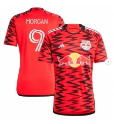 Men New York Red Bulls Lewis Morgan adidas Red 2024 Legacy Replica Player Jersey