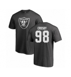 Football Oakland Raiders #98 Maxx Crosby Ash One Color T-Shirt