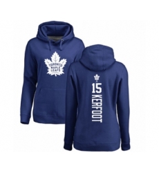 Hockey Women's Toronto Maple Leafs #22 Ben Harpur Charcoal One Color Backer Pullover Hoodie