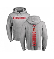 Football Tampa Bay Buccaneers #11 Blaine Gabbert Ash Backer Pullover Hoodie