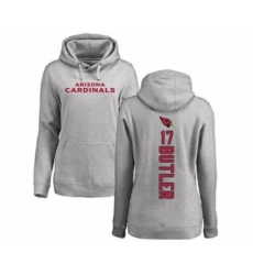 Football Women's Arizona Cardinals #17 Hakeem Butler Ash Backer Pullover Hoodie