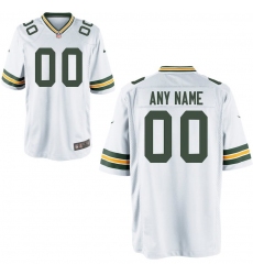 Nike Men's Green Bay Packers Customized White Game Jersey