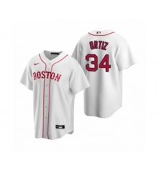 Women's Boston Red Sox #34 David Ortiz Nike White Replica Alternate Jersey