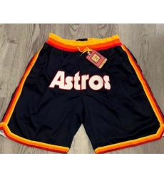 Men's Houston Astros Shorts(Run Small)