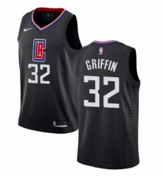 Women's Nike Los Angeles Clippers #32 Blake Griffin Swingman Black Alternate NBA Jersey Statement Edition
