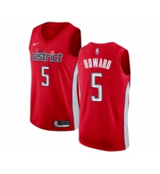 Youth Nike Washington Wizards #5 Juwan Howard Red Swingman Jersey - Earned Edition