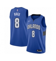 Women's Orlando Magic #8 Terrence Ross Swingman Blue Finished Basketball Jersey - Statement Edition