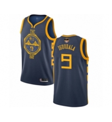 Women's Golden State Warriors #9 Andre Iguodala Swingman Navy Blue Basketball 2019 Basketball Finals Bound Jersey - City Edition