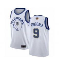 Women's Golden State Warriors #9 Andre Iguodala Swingman White Hardwood Classics 2019 Basketball Finals Bound Basketball Jersey