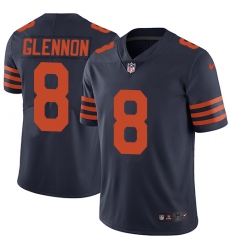 Youth Nike Chicago Bears #8 Mike Glennon Elite Navy Blue Alternate NFL Jersey