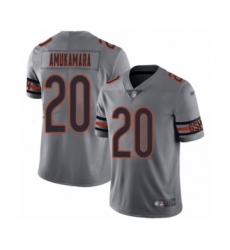 Youth Chicago Bears #20 Prince Amukamara Limited Silver Inverted Legend Football Jersey