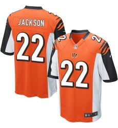 Youth Nike Cincinnati Bengals #22 William Jackson Game Orange Alternate NFL Jersey