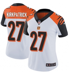 Women's Nike Cincinnati Bengals #27 Dre Kirkpatrick Elite White NFL Jersey