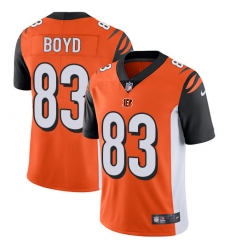 Youth Nike Cincinnati Bengals #83 Tyler Boyd Elite Orange Alternate NFL Jersey