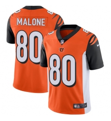 Men's Nike Cincinnati Bengals #80 Josh Malone Vapor Untouchable Limited Orange Alternate NFL Jersey