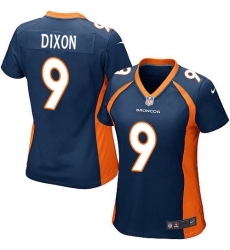 Women's Nike Denver Broncos #9 Riley Dixon Game Navy Blue Alternate NFL Jersey