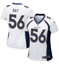 Women's Nike Denver Broncos #56 Shane Ray Game White NFL Jersey